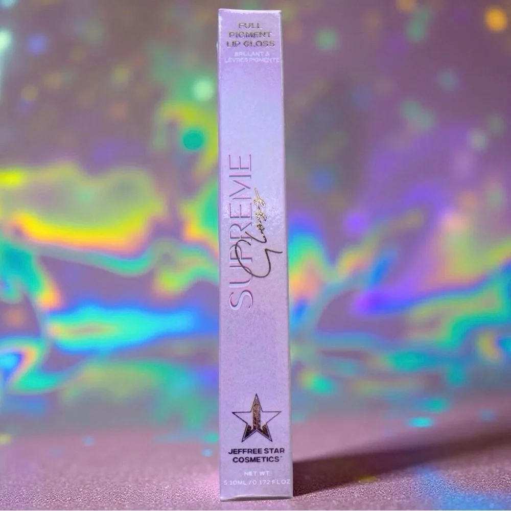 Jeffree Star Supreme Gloss – “Red Affair”, Real Pigment Lip Gloss, New in Box